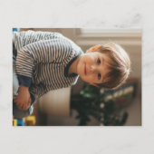 Personalized Cute Raccoon Valentine ポストカード (裏面)