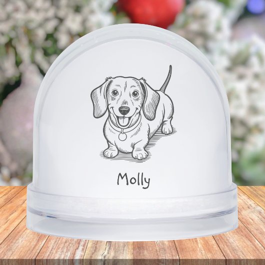 Personalized Dachshund Dog Christmas