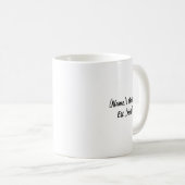 Personalized Dachshund Garden Mug | Cute Dog Garde コーヒーマグカップ (正面右)