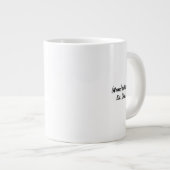 Personalized Dachshund Garden Specialty Mug  ジャンボコーヒーマグカップ (正面右)