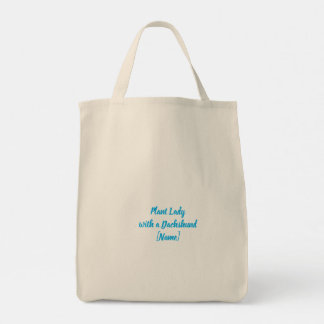 Personalized Dachshund Gardening Tote Bag  トートバッグ