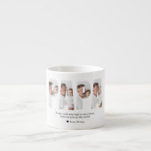 Personalized Dad | Best Dad Ever Custom Photo Gift エスプレッソカップ (正面)