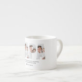Personalized Dad | Best Dad Ever Custom Photo Gift エスプレッソカップ (正面右)