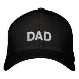 Personalized DAD Embroidered Baseball Cap Classic  刺繍入りキャップ