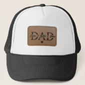 Personalized Dad Hat with Custom Kids' Names キャップ (正面)