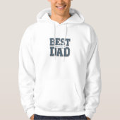 Personalized Dad Sweatshirt – “The Best [Name] パーカ (正面)