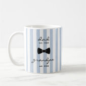 Personalized Dad to Grandpa Mug Gift コーヒーマグカップ (左)