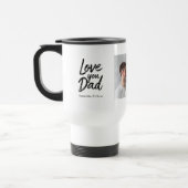 Personalized Dad with Photo Custom Gift トラベルマグ (左)