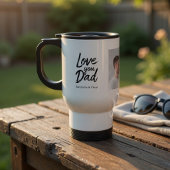 Personalized Dad with Photo Custom Gift トラベルマグ