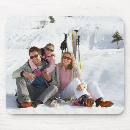 Personalized Daddy Father Dad Photo Gift Design マウスパッド (正面)