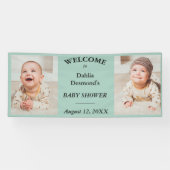 Personalized Dahlia Davidson's Baby Shower Welcome 横断幕 (横)