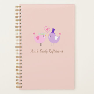 Personalized Daily Reflections Notebook - Cute  プランナー手帳