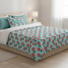 Personalized Daisy Pattern Pillowcase 枕カバー