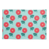 Personalized Daisy Pattern Pillowcase 枕カバー (裏面)