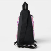 Personalized Dance Bag with Name Purple Ballet  スリングバッグ (裏面)