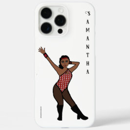 Personalized Dancer White Print # 1  iPhone 16 Pro Maxケース