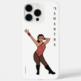 Personalized Dancer White Print # 2 iPhone 16 Pro Maxケース