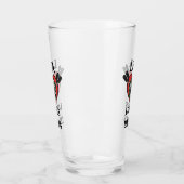 Personalized Darts Board Gane タンブラーグラス (左)