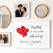 Personalized Date Together Every Day Adventure ポスター