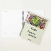 Personalized Dated Planner Recipe Book プランナー手帳 (ディスプレー)