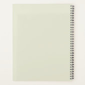 Personalized Dated Planner Recipe Book プランナー手帳 (裏面)