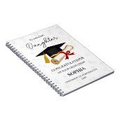 Personalized Daughter Graduation Keepsake  ノートブック (右側)