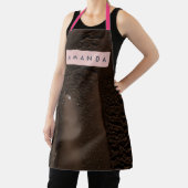 Personalized Decadent Dark Chocolate  エプロン (インサイチュ)