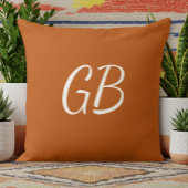 Personalized Decorative Pillow with Initials クッション
