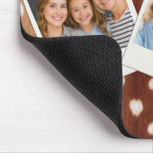 Personalized Deer Print Neutral Aesthetic Gifts マウスパッド (コーナー)