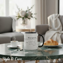 Personalized Definition Style Custom Combo Mug