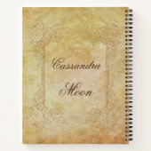 Personalized Delicate Fairy Tale ノートブック (裏面)