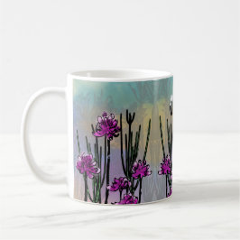 Personalized Desert Blooms - Artistic Coffee Mug コーヒーマグカップ