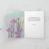 Personalized Desert Blooms for Encouragement カード (内部)