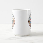 Personalized Desert Camper Wild Soul コーヒーマグカップ (中央)