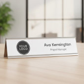 Personalized Desk Name Plate | Custom Logo Office  デスクネームプレート