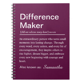 Personalized Difference Maker Definition ノートブック