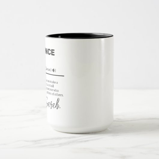 Personalized Difference Maker Mug, Appreciation  マグカップ (中央)