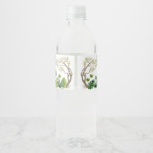 Personalized Dinosaur Baby Shower  ペットボトルラベル (裏面)