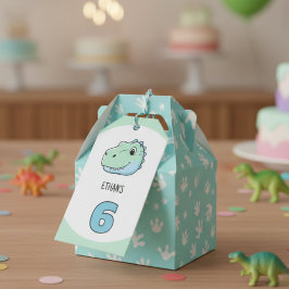 Personalized Dinosaur Gift Tags | Dino Theme Party ギフトタグ