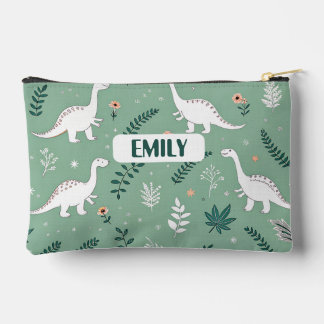 Personalized Dinosaur Name Pencil Case アクセサリーポーチ