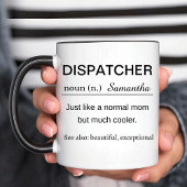 Personalized Dispatcher Definition Mug マグカップ