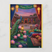 Personalized Diwali Festival Postcard ポストカード (正面)