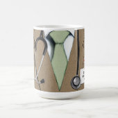 Personalized Doctor コーヒーマグカップ (中央)