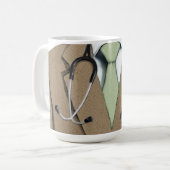 Personalized Doctor コーヒーマグカップ (正面左)