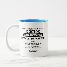 Personalized Doctor ツートーンマグカップ