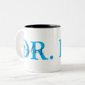 Personalized Doctor Coffee Mug ツートーンマグカップ (正面左)
