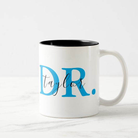 Personalized Doctor Coffee Mug ツートーンマグカップ (右)