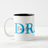 Personalized Doctor Coffee Mug ツートーンマグカップ (左)