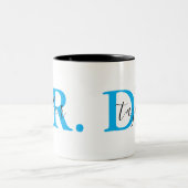 Personalized Doctor Coffee Mug ツートーンマグカップ (中央)