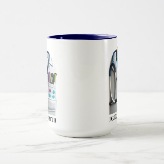 Personalized Doctor | Custom Name for Doctor Day マグカップ (中央)